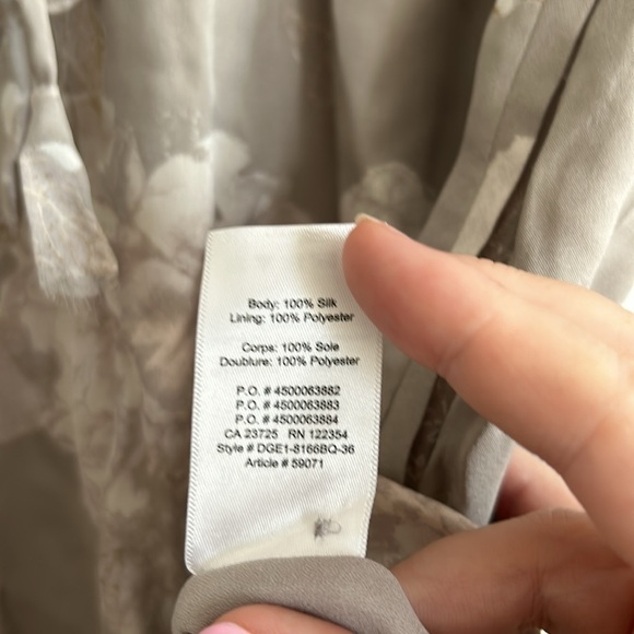 Babaton Bennett Silk tie waist dress fully lined - Picture 8 of 11